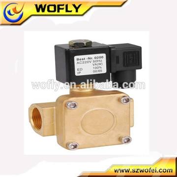 gas water oil 12v dc high pressure solenoid valve